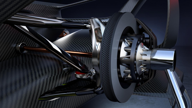 Illustration for article titled The Holden Time Attack Concept Racer Is a 1,340 HP Cry for Help